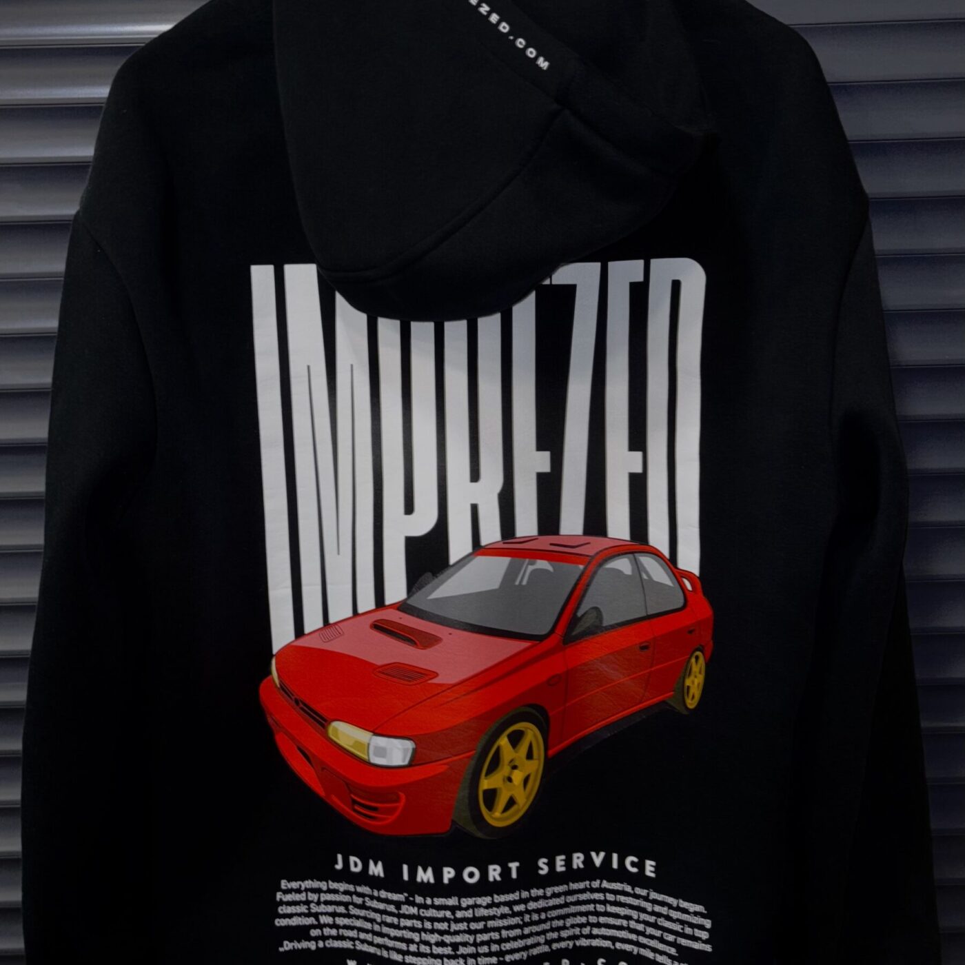 Imprezed Hoodie Black